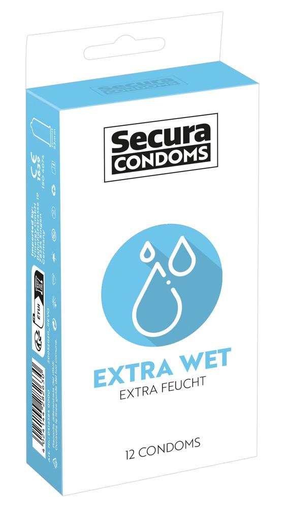 Kondomer "extra Wet" fra Secura