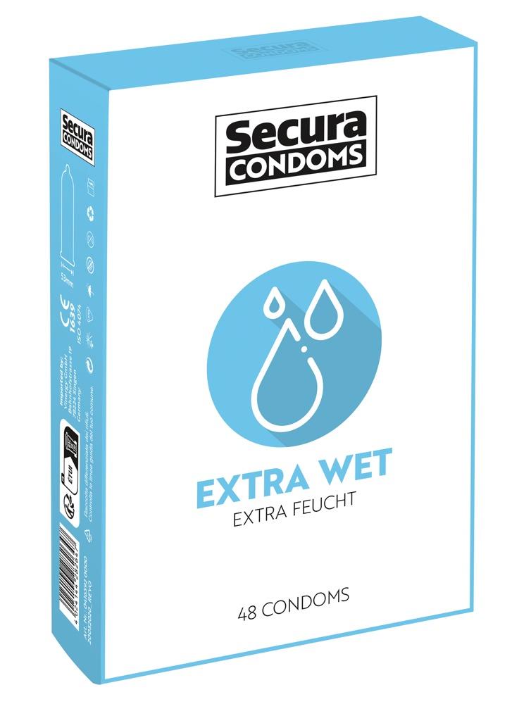 Kondomer "extra Wet" fra Secura