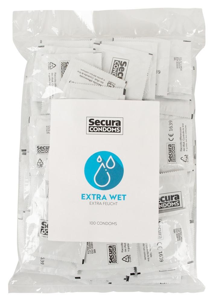 Kondomer "extra Wet" fra Secura