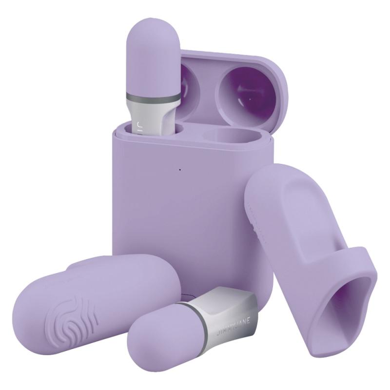 Fingervibrator "hello Touch Pro" I Et 5 Delt Sæt fra Jimmyjane