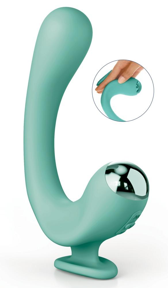 Dobbeltvibrator "reflexx Rabbit 2" Med Varmefunktion fra Jimmyjane