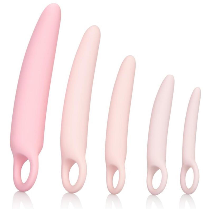 Inspire Silicone Dilator 5 Pcs Set Pink fra California Exotic Novelties