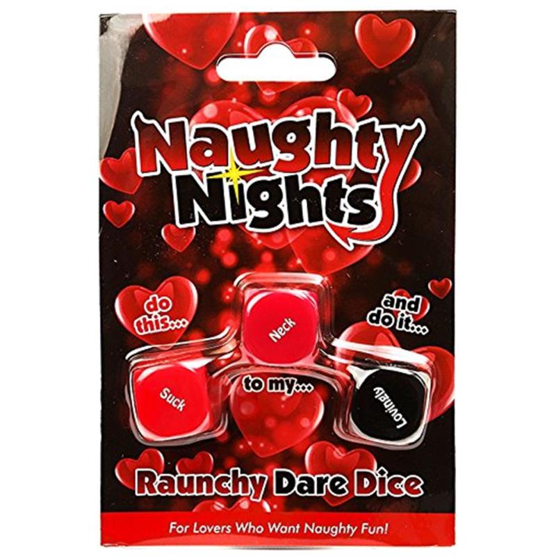 Naughty Nights   Raunchy Dare Dice fra Creative Conceptions