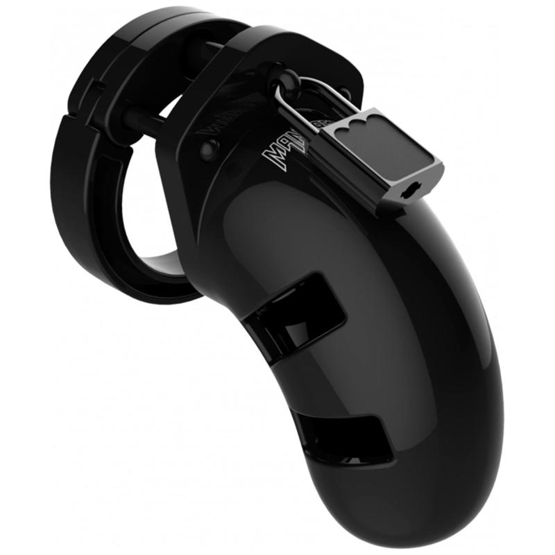 Mancage Model 01 Chastity Cage Black fra Shots - Mancage