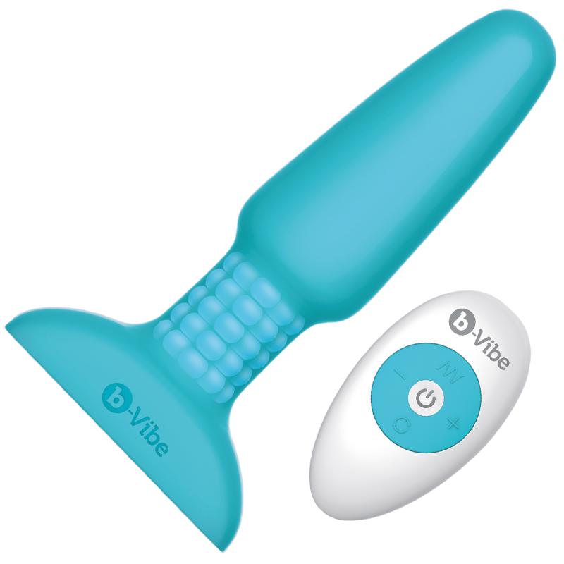 B Vibe Rimming Plug Blue fra B-vibe