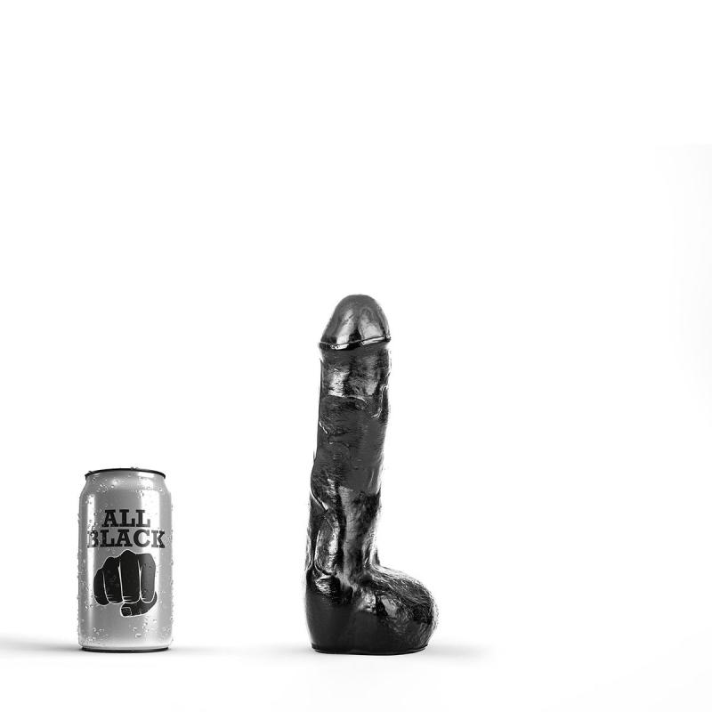 12   Realistisk Dildo fra All Black