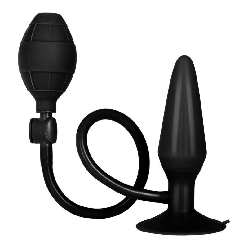 Booty Call     Oppustelig Buttplug   Sort fra California Exotic Novelties