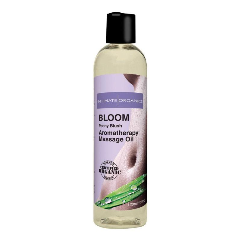 Aromatherapy     Massageolie Med Duft   Bloom fra Intimate Organics