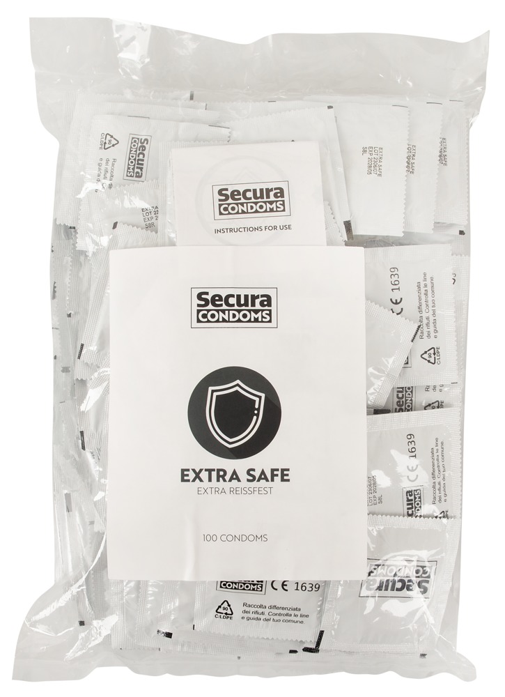 Kondomer "extra Safe" fra Secura