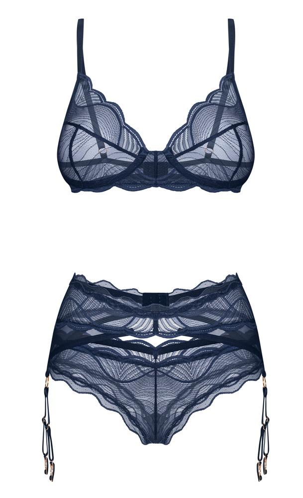 3 Delt Sæt "nightly Blue" fra Obsessive