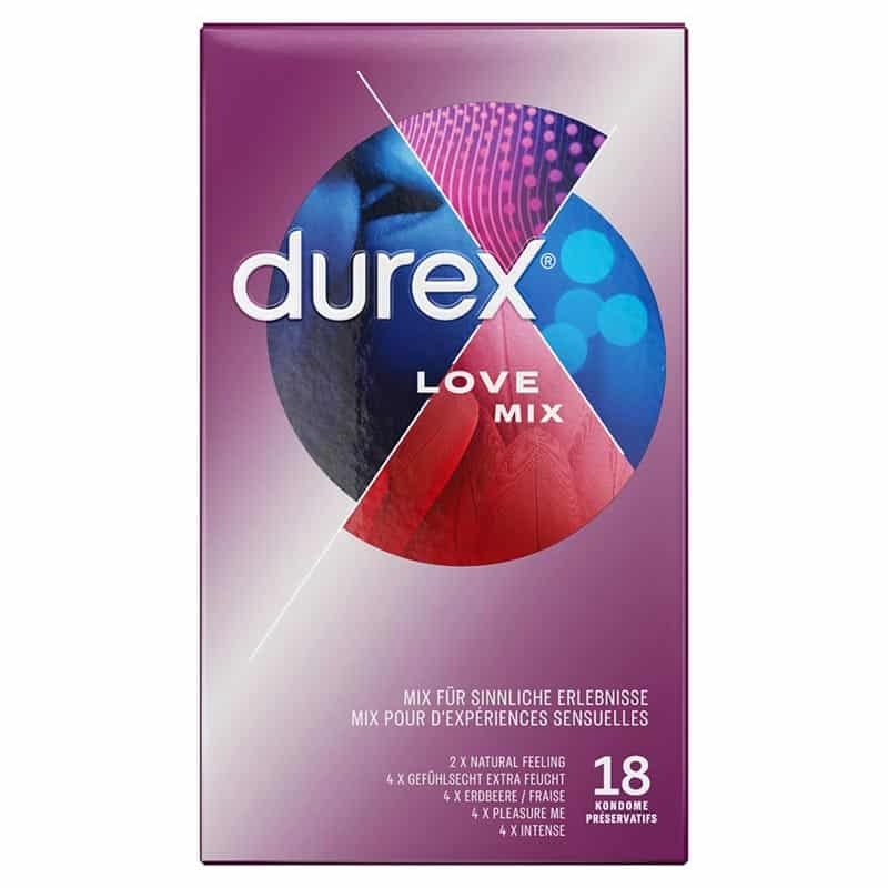 Love Mix Kondom 18 Stk. fra Durex