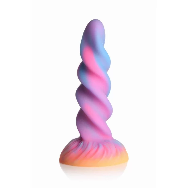 Glow In The Dark Unicorn Dildo 20,5 Cm fra Creature Cocks