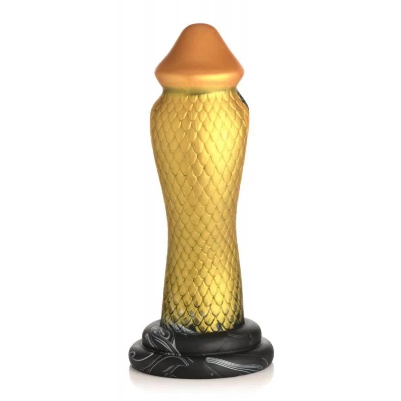Golden Mamba Dildo 22,5cm fra Creature Cocks