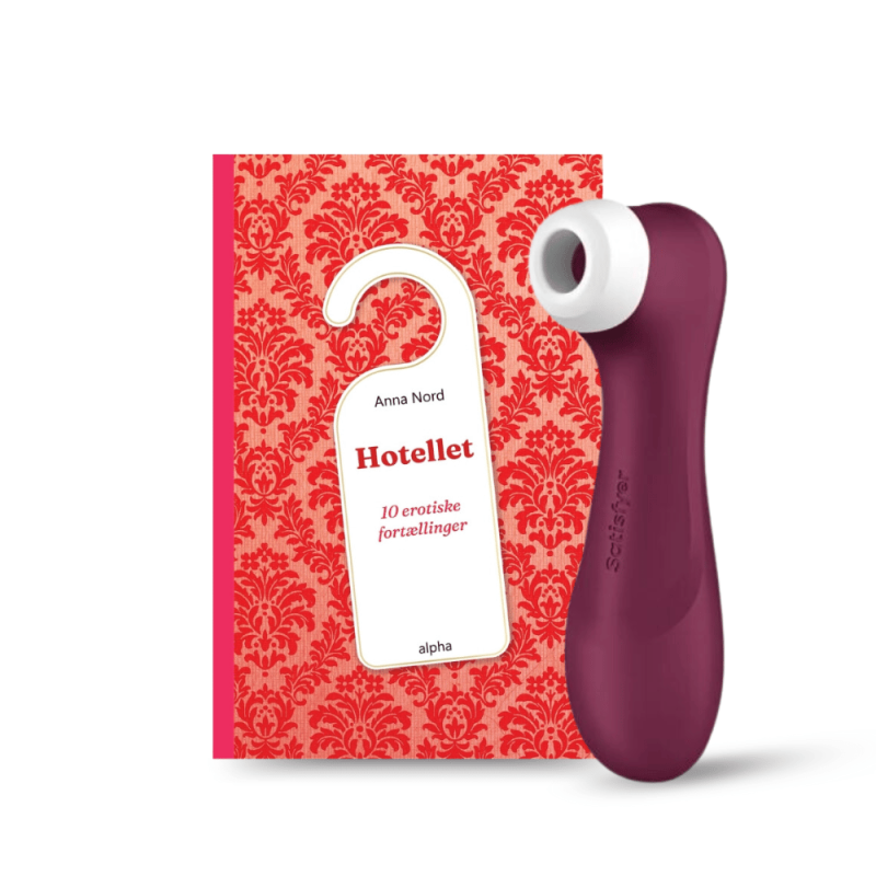 Anna Nord X Sexshop   Bog Og Vibrator Gavesæt
