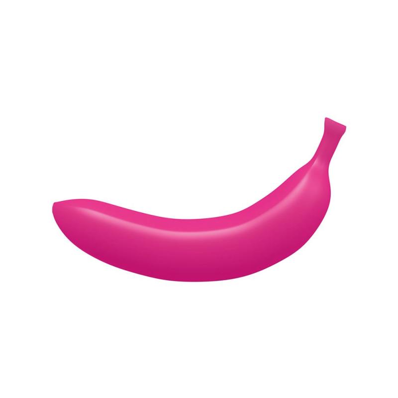 Oh Oui Banan Dildo M. Vibrobullet fra Love To Love