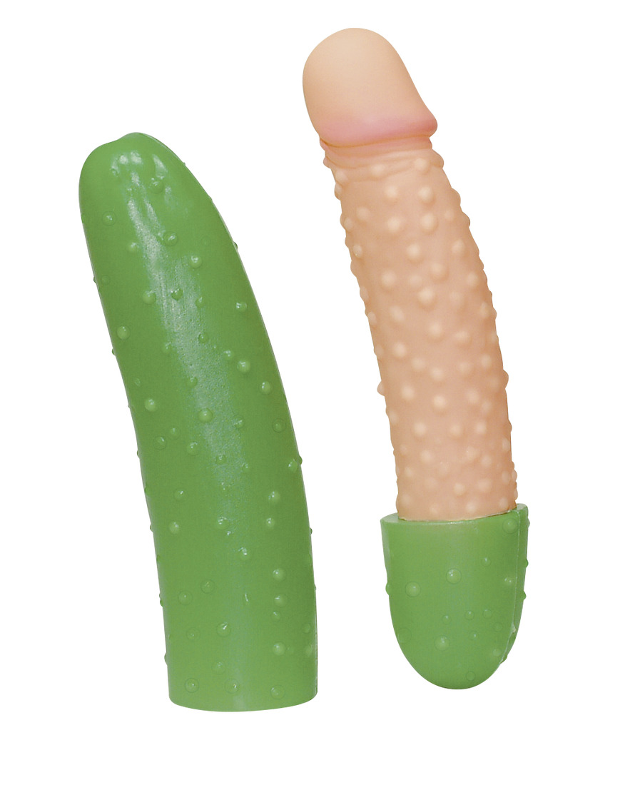 Agurke Dildo Med Sprøjtefunktion