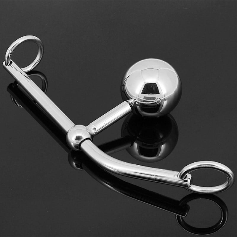 Metal Anal Plug Med Krog fra Bound