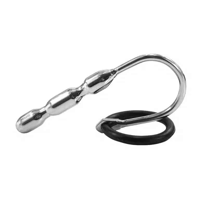 Ribbet Penis Plug fra Bound