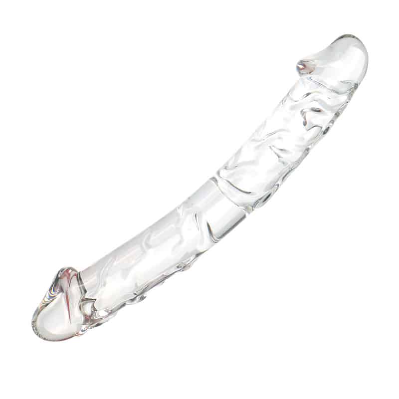 Glas Dobbelt Dildo fra Celestials