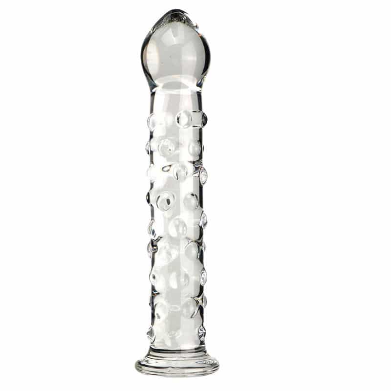 Nubby Glas Dildo fra Celestials