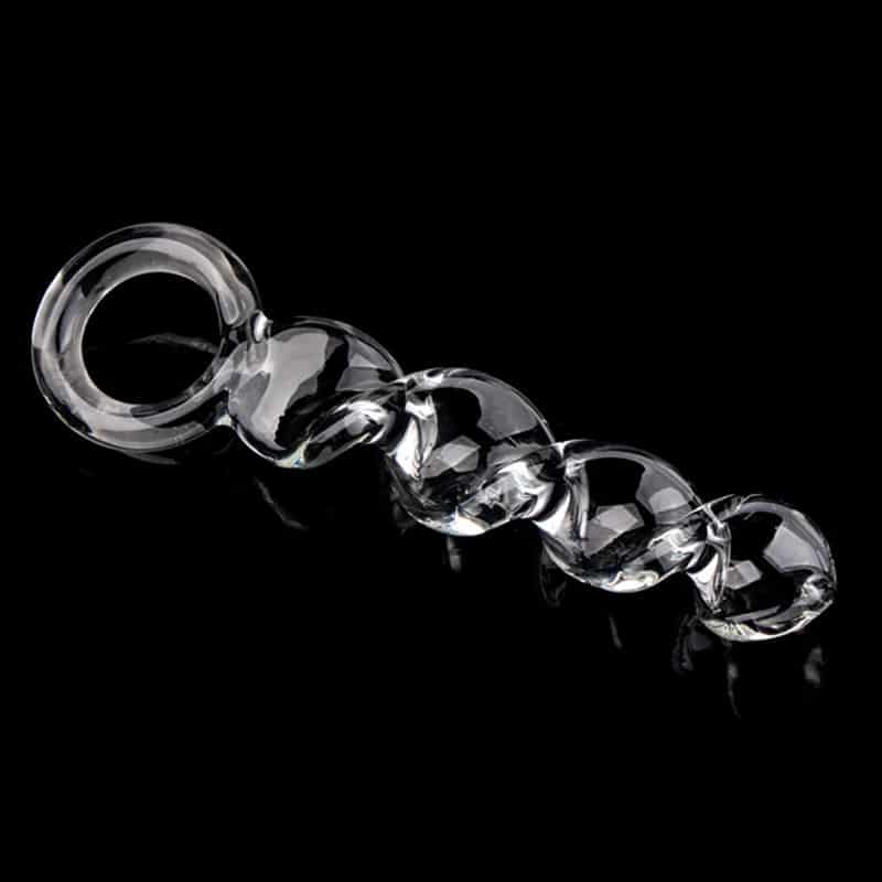 Swirly Glas Dildo fra Celestials