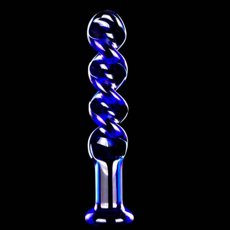 Twisted Glas Dildo fra Celestials