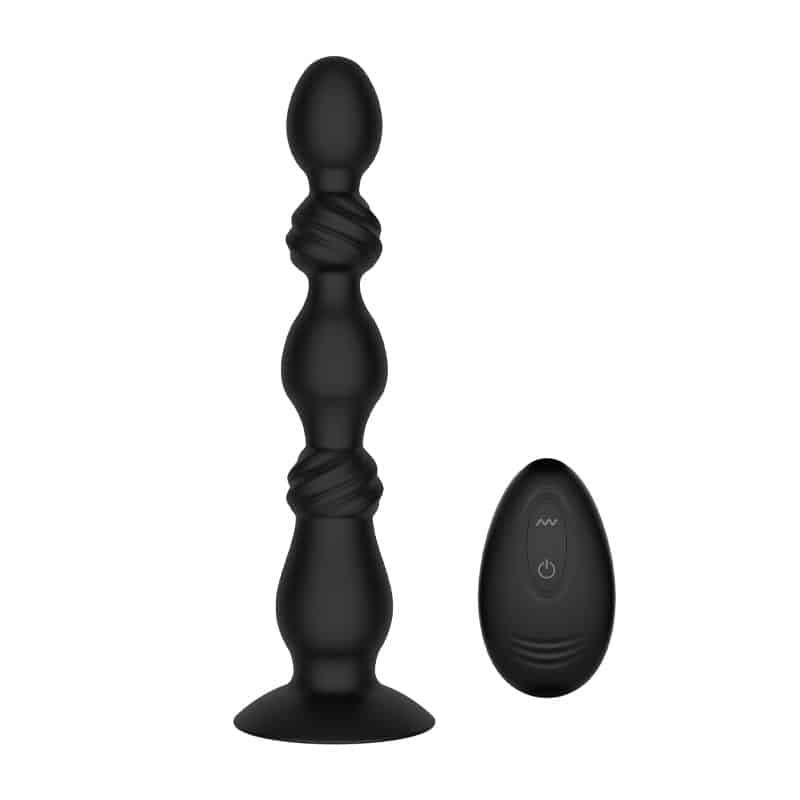 Dylan Anal Beads Sort fra Pleaser