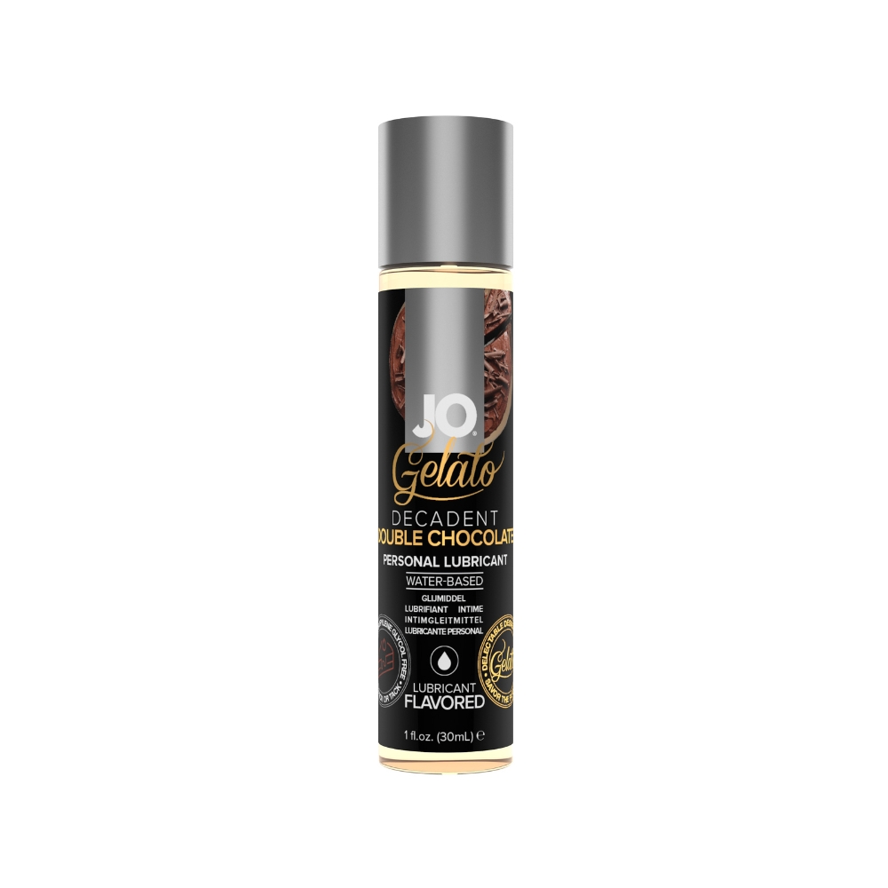 Gelato   Glidecreme Med Double Chocolate Smag fra System Jo