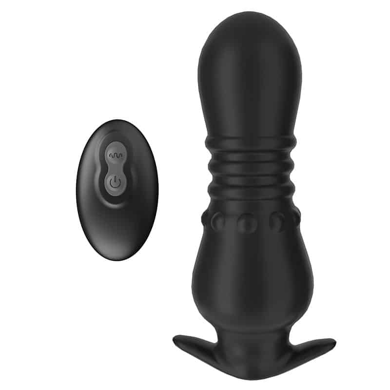 Gale Fjernbetjent Prostata Massager Sort fra Celestials