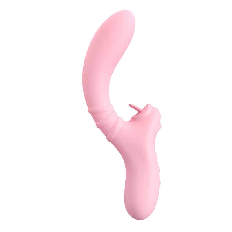 Marie Rabbit Tungevibrator Pink fra Celestials
