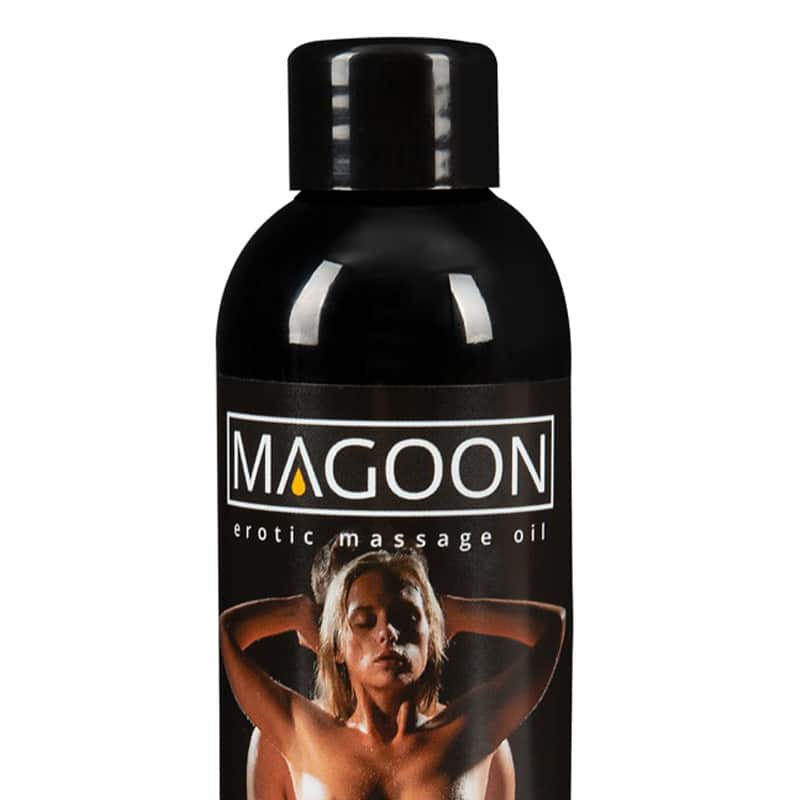 Erotisk Massageolie Vanilje   100 Ml. fra Magoon