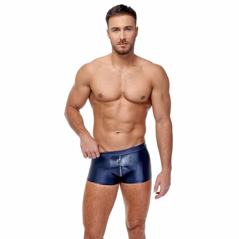 Carlos Boxershorts Metallic Blå   S fra Nek