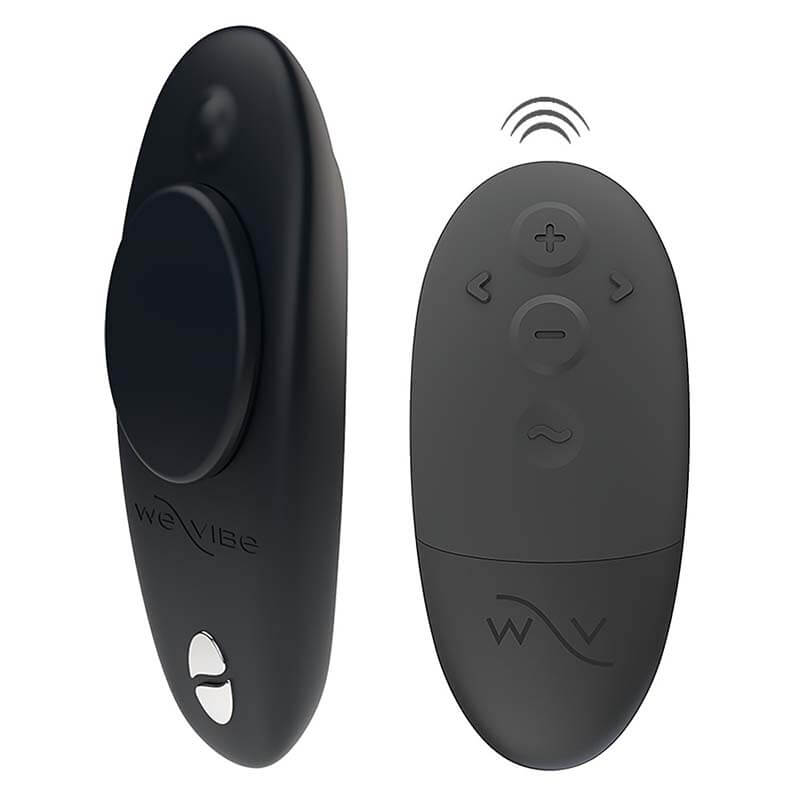 We Vibe Moxie+ Fjernbetjent Trussevibrator Sort fra We-vibe