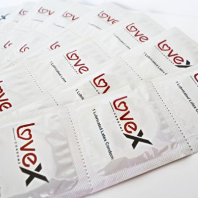 Lovex Kondomer Rib Dots Delay, 10 Stk. fra Love-x