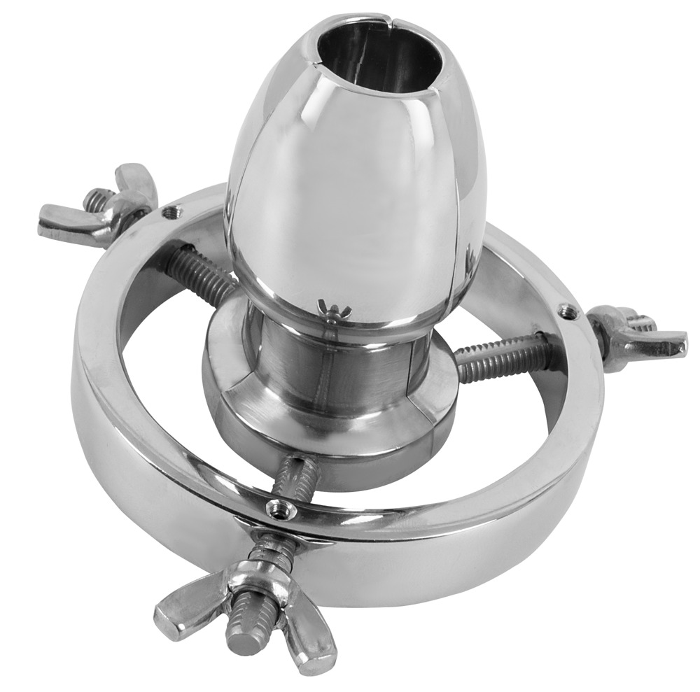 Analplug "anal Spreader" Af Rustfrit Stål, Hul fra Fetish Collection