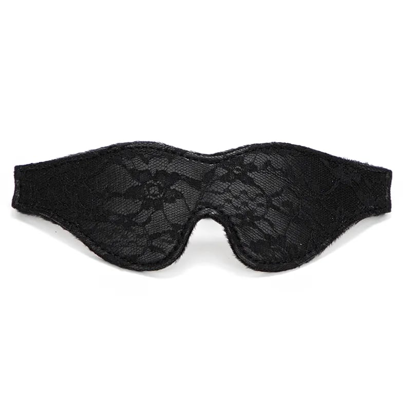 Blonde Blindfold Sort fra Bound
