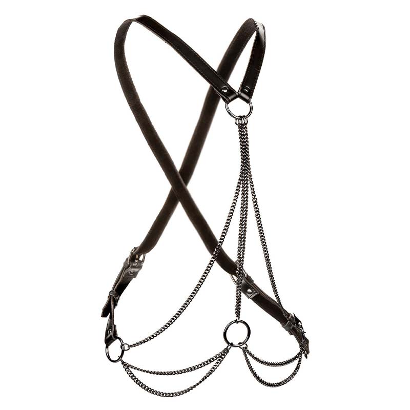 Multi Chain Harness Plus Size fra Calexotics