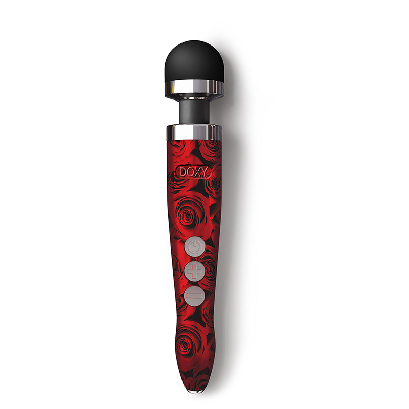 Doxy Die Cast 3 Magic Wand Vibrator Roses fra Doxy Massager