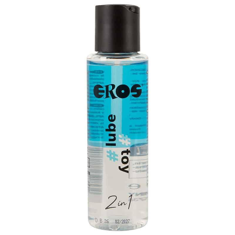 2 I 1 Vandbaseret Glidecreme 100 Ml. fra Eros