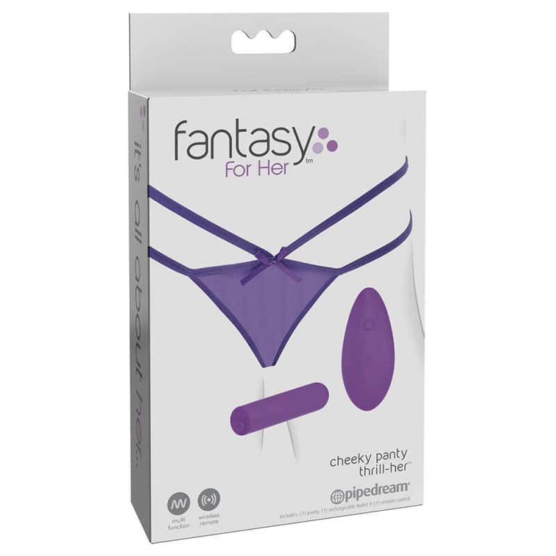 Cheeky Panty Thrill Her Vibrerende Trusse fra Fantasy For Her