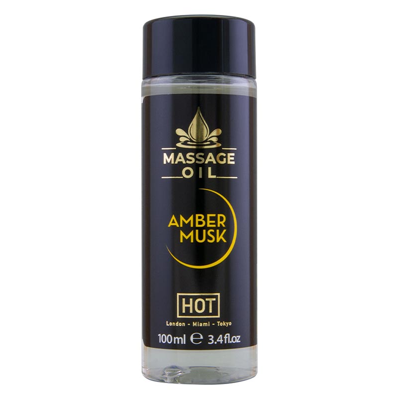 Amber Massageolie 100 Ml fra Hot