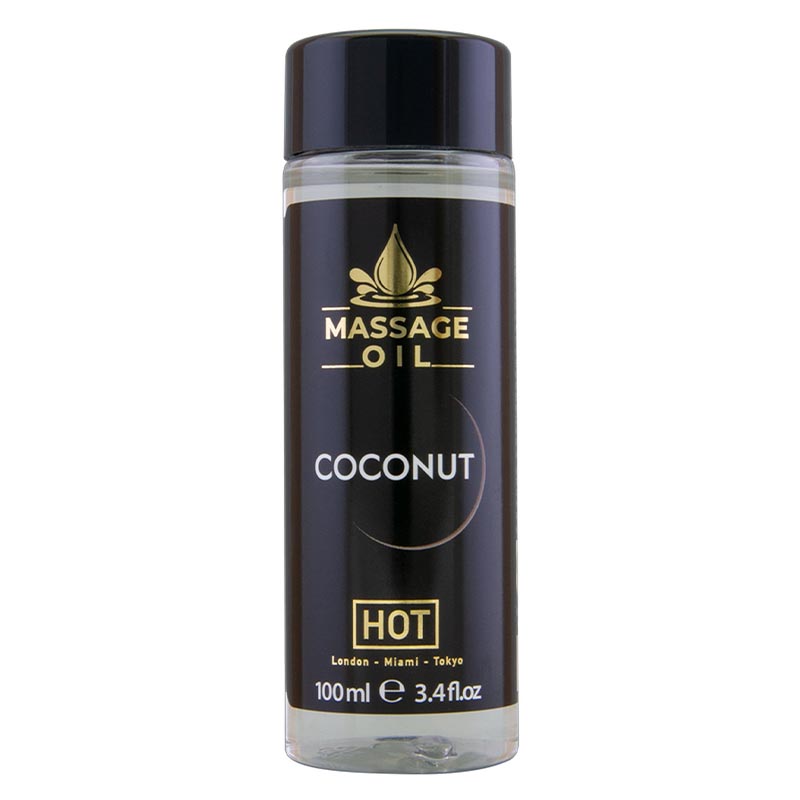 Kokos Massageolie 100 Ml fra Hot