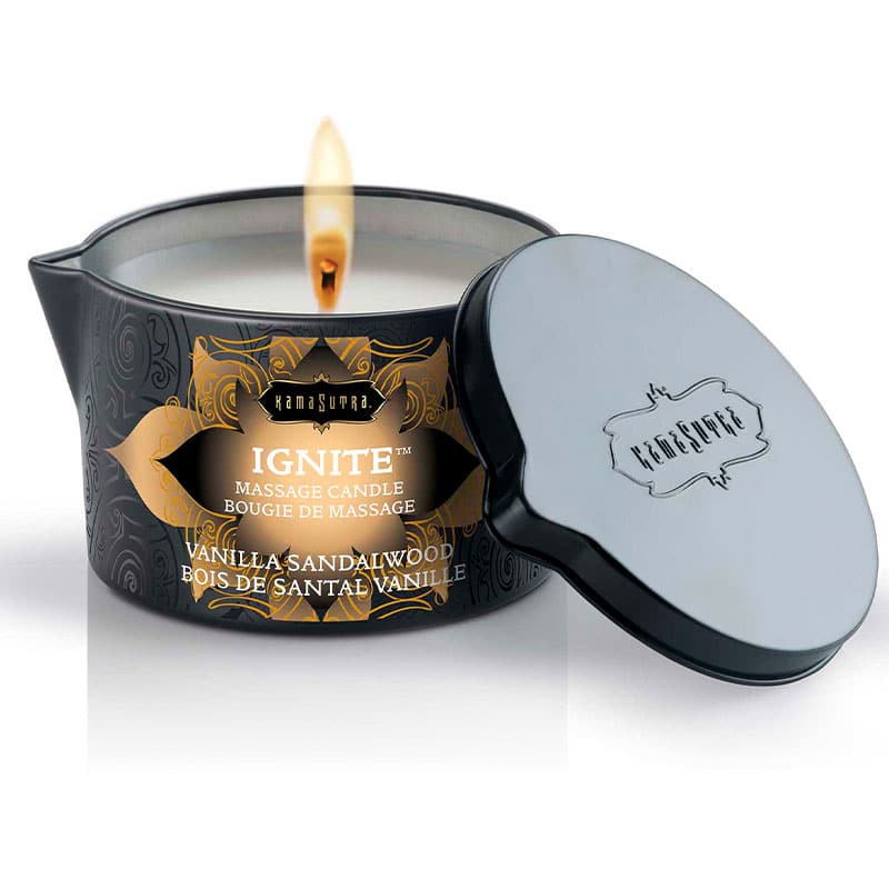 Ignite Massagelys Vanilje fra Kama Sutra
