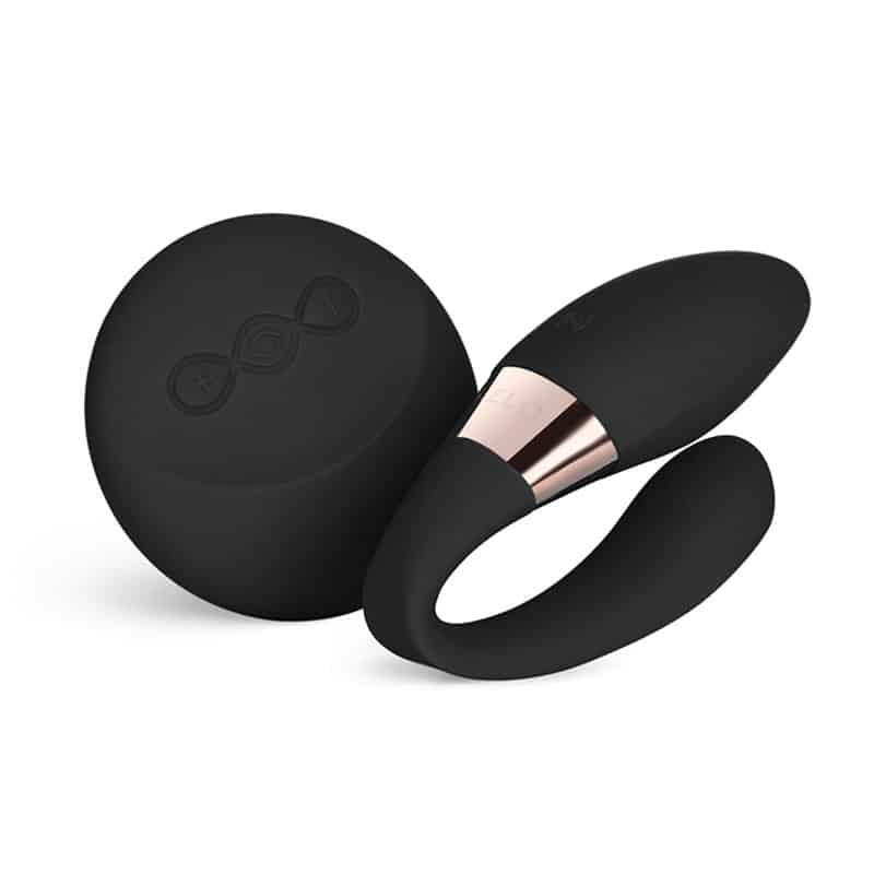 Tiani Duo Dual Action Parvibrator Sort fra Lelo