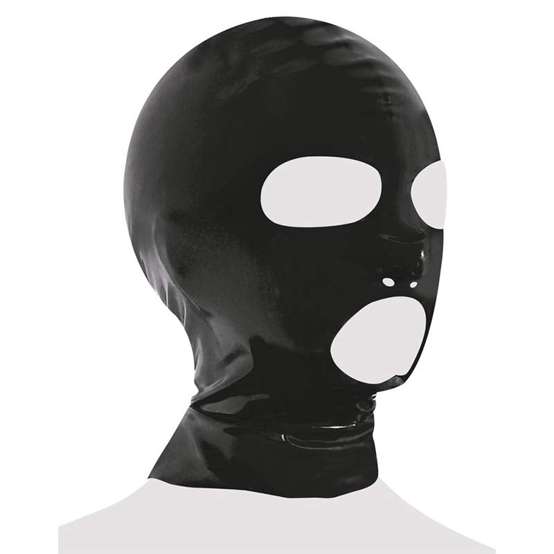 Late X Latex Maske Sort fra Late-x