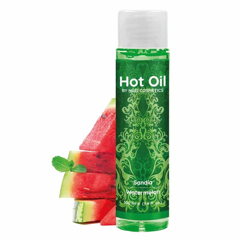 Hot Massageolie 100 Ml fra Nuei Cosmetics