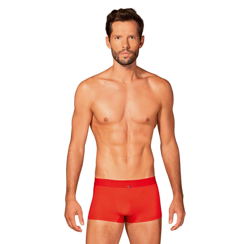 Boldero Boxer Shorts Rød   S M fra Obsessive