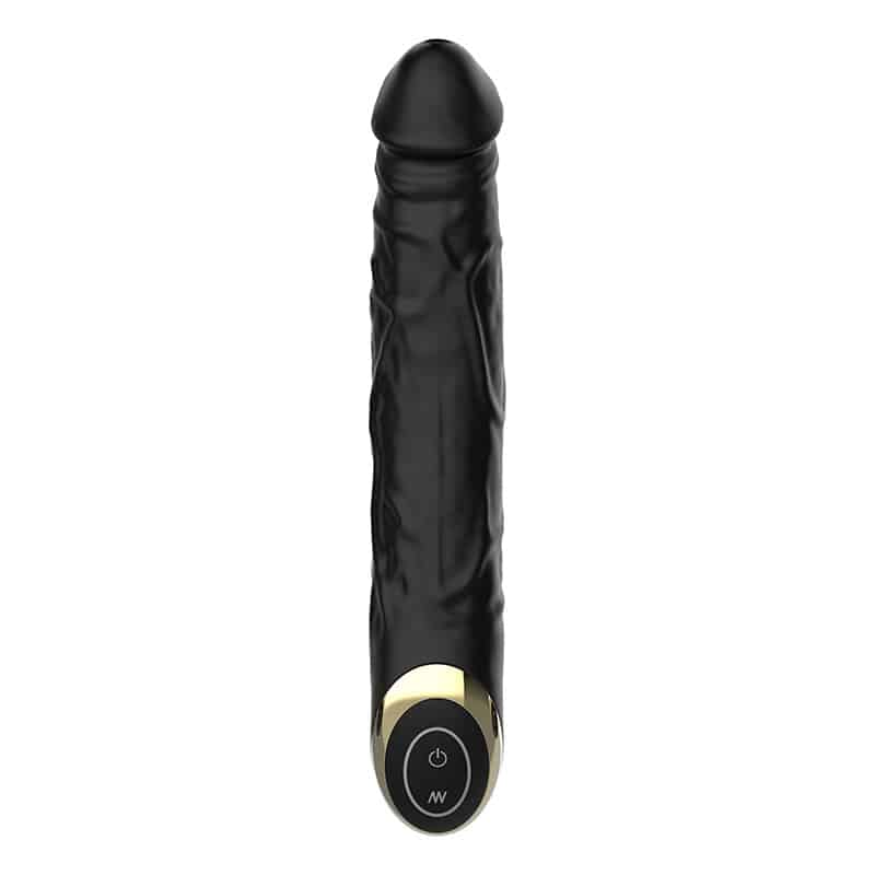 Terry Dildo Vibrator   Sort fra Pleaser