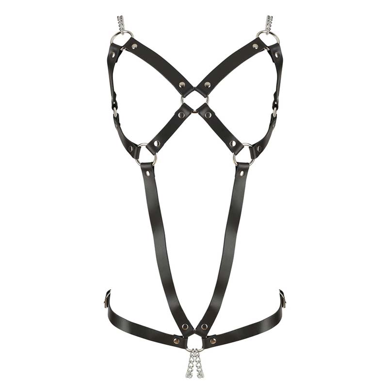 Fetish Læder Body Harness fra Zado