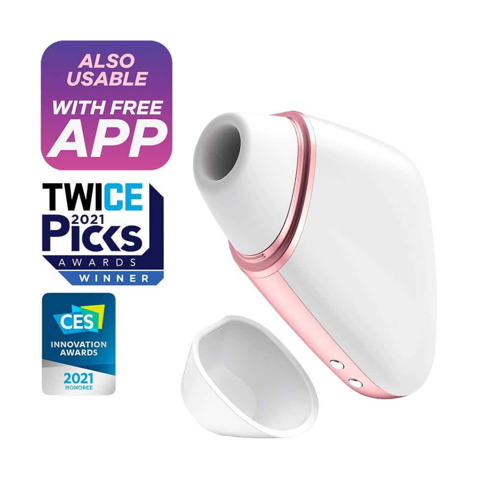 Love Triangle Klitoris Stimulator   Hvid fra Satisfyer